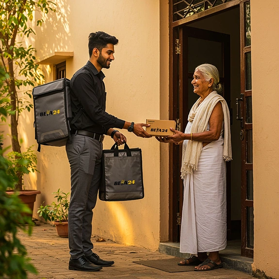 Beta24 (बेटा24) service example